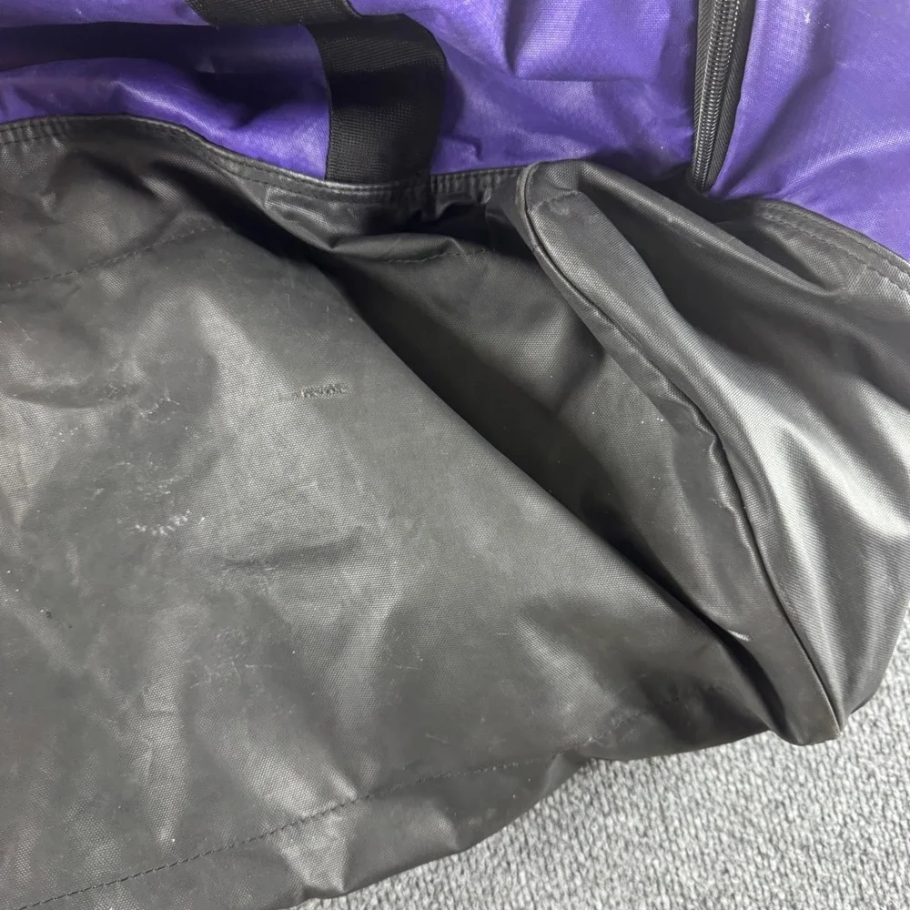 Nike LSU Tigers Duffel Bag Purple Black BZ9607-501 Large Gym Travel Bag